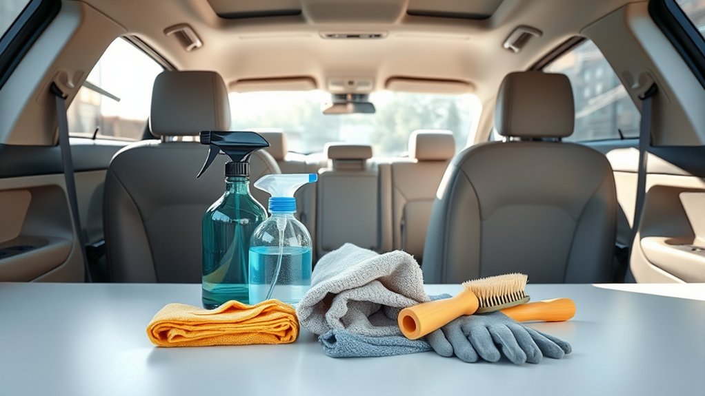 prepare organize and clean