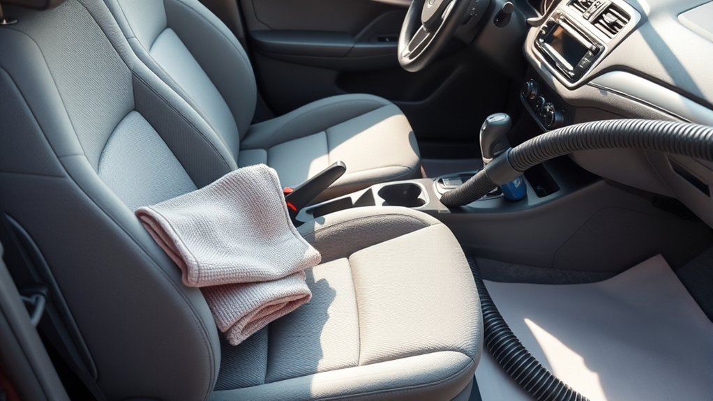 step by step car interior cleaning