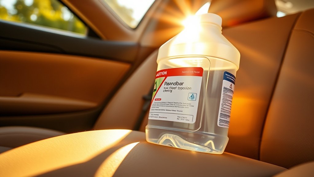 avoid car cleaning supplies