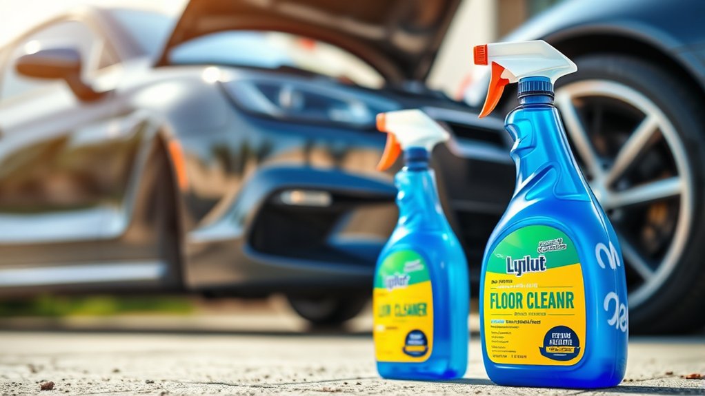 avoid floor cleaner usage