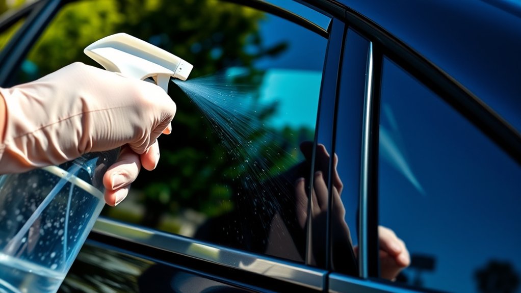 avoid household cleaners for cars