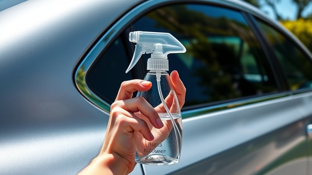 avoid household glass cleaners