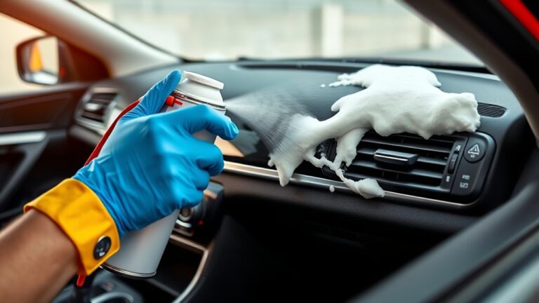 car ac foam cleaning guide