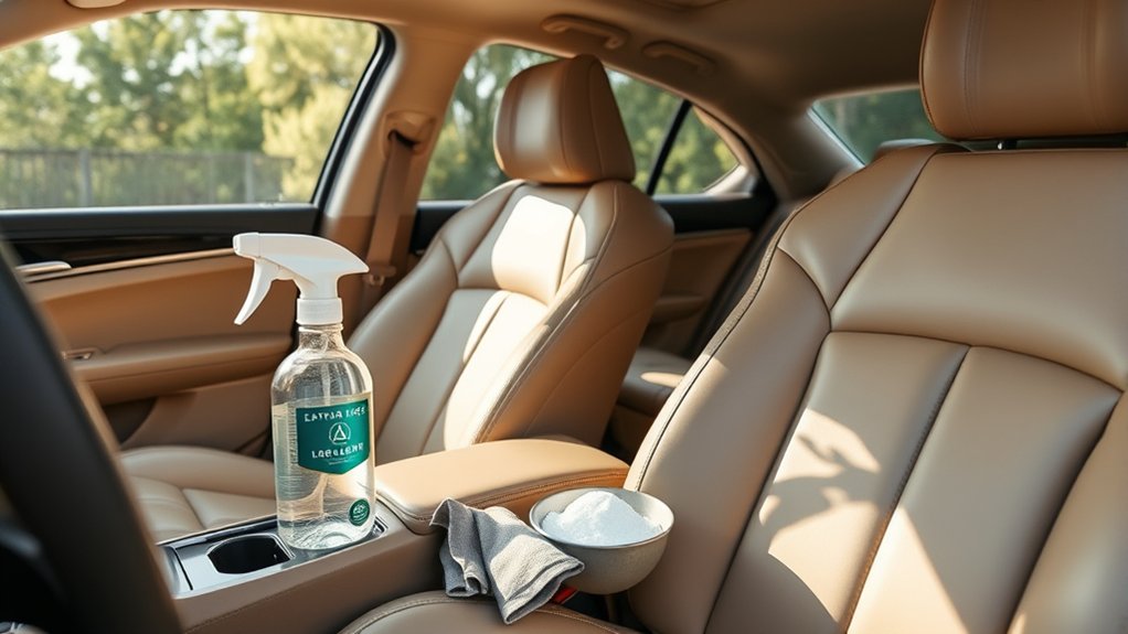 choosing effective car seat cleaners