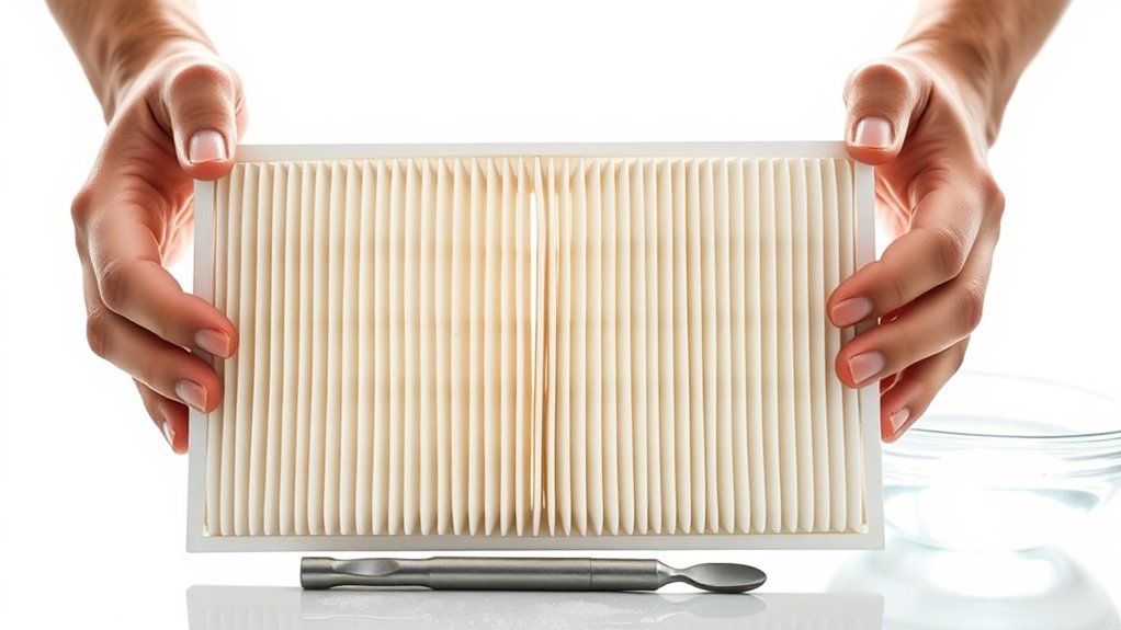 clean reusable car air filter