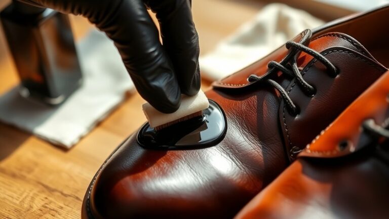 clean shoes with care