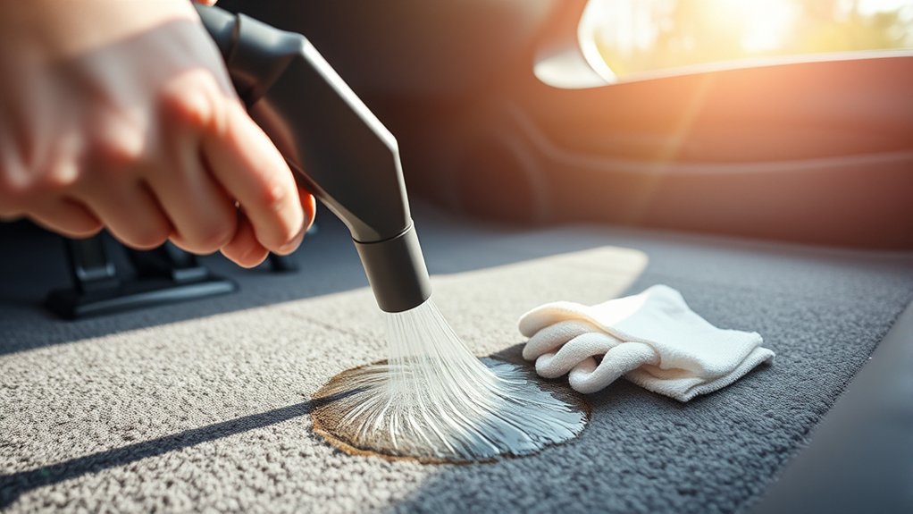 clean stains gently and safely