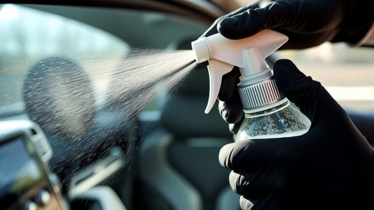 cleaning car windows effectively