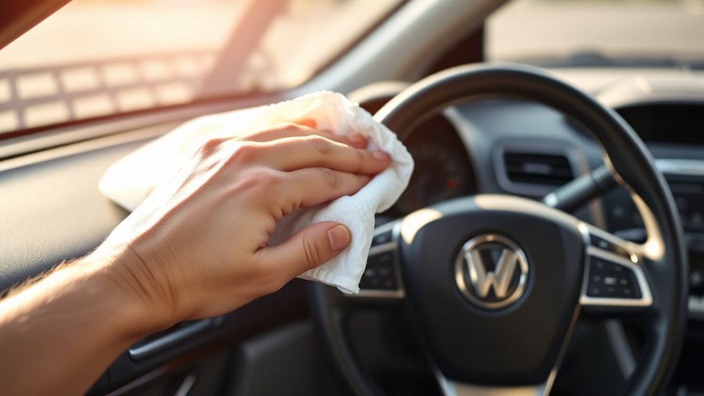 clorox wipes for car cleaning