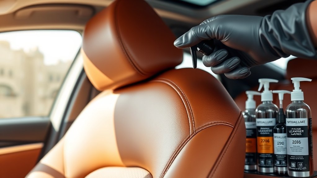 gentle moisturizing leather cleaner