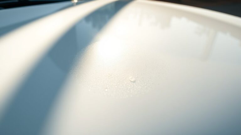 glass cleaner harms paint