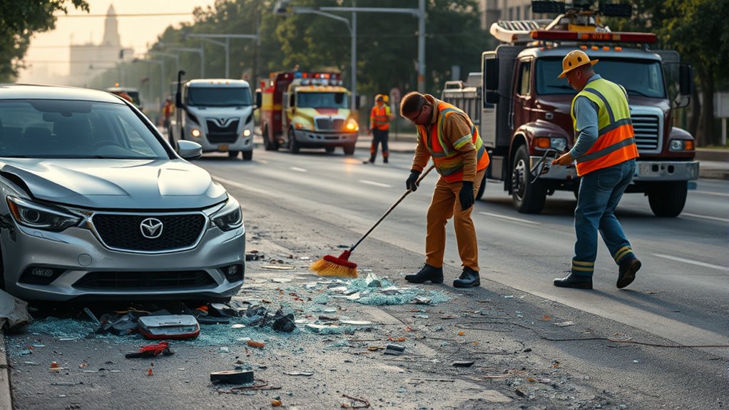 post accident cleanup responsibility