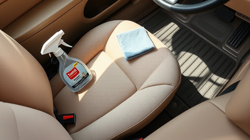 prepare car for cleaning