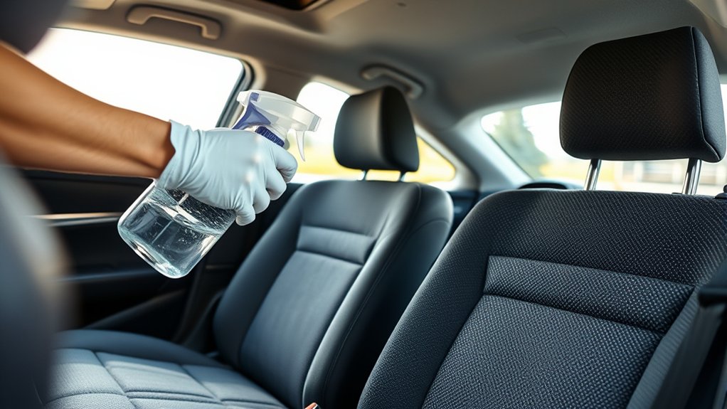 prepare car for cleaning