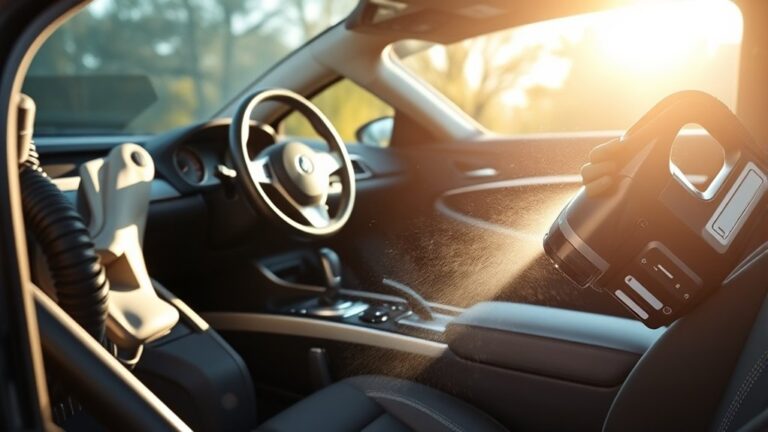 quick car interior cleaning