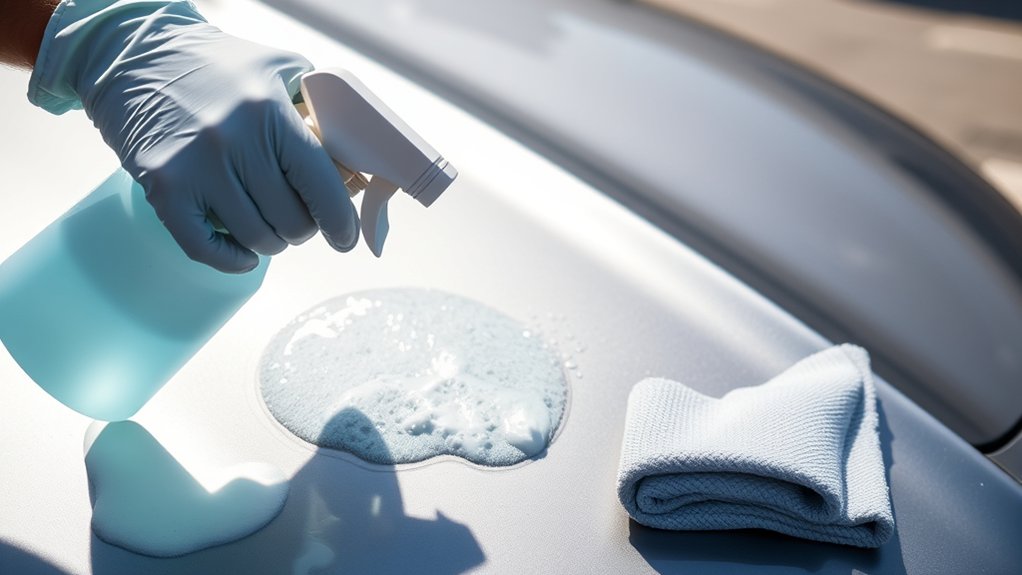 safe car cleaning practices