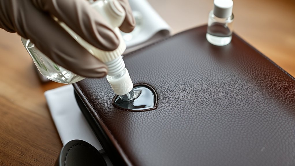 safe purse leather cleaning