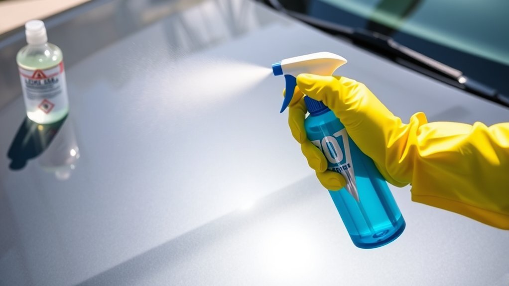safe usage of cleaner