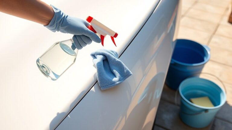 safely clean car exterior