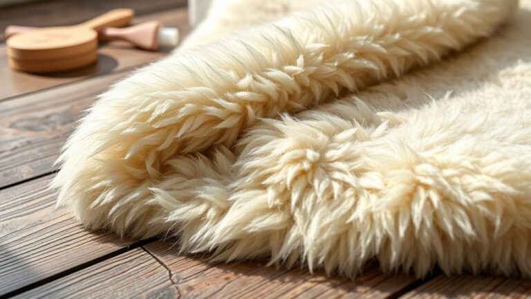 sheepskin rug maintenance tips
