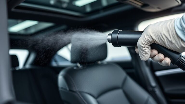 steam clean your car