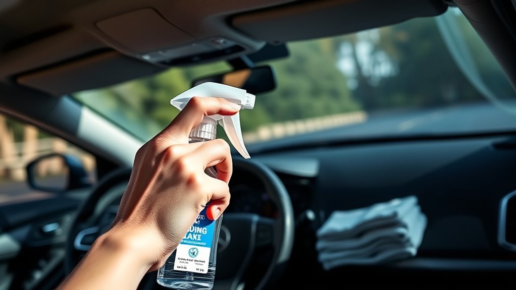 streak free automotive glass cleaner