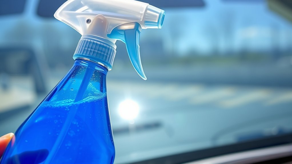 streak free glass cleaning solution