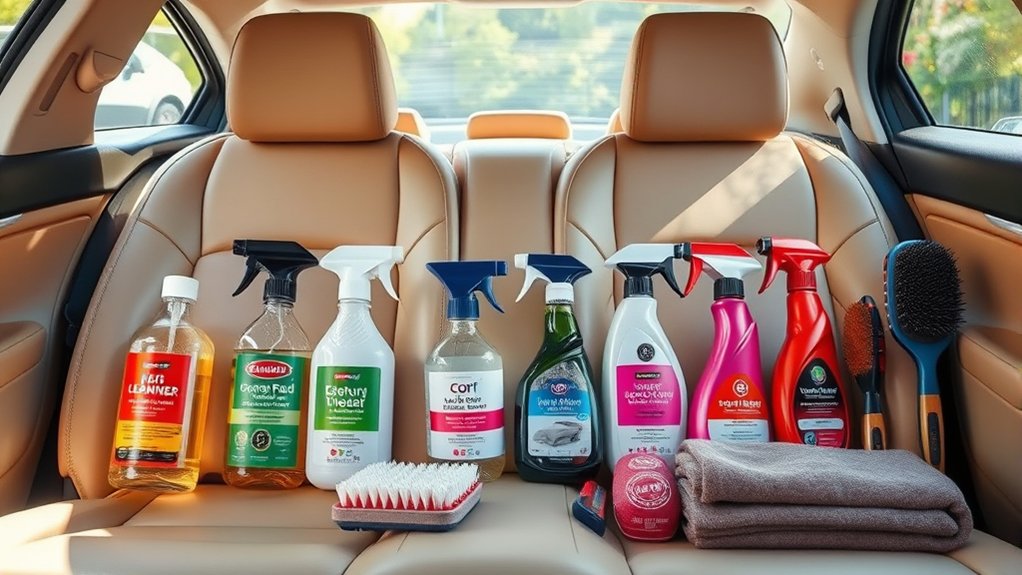 top car seat cleaners